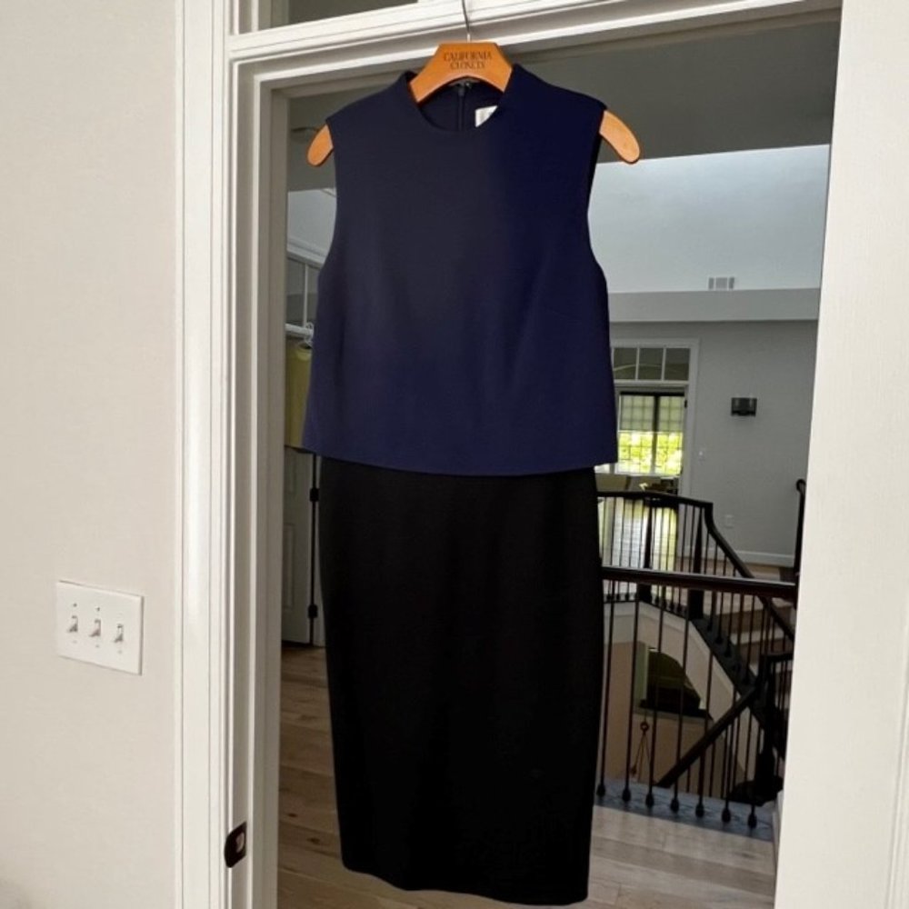 Diane Von Furstenburg mock neck sleeveless dress - size 4
